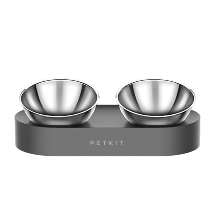 PetHydraLife adjustable double feeding station with stainless steel bowls - alternate product view 5