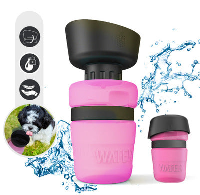 PetHydraLife foldable 520ml dog water bottle - alternate product view 4