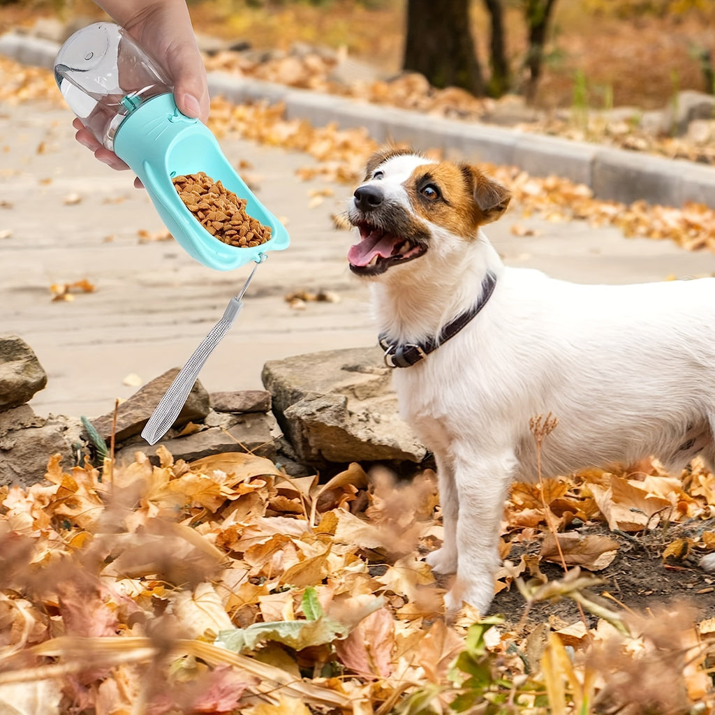 PetHydraLife 2-in-1 portable pet water bottle with food compartment - alternate product view 3