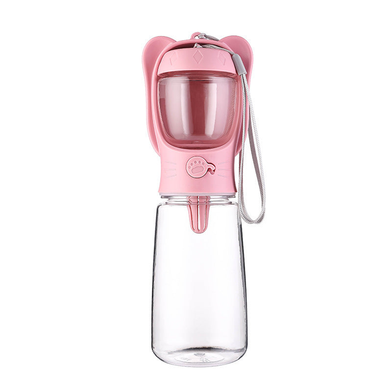 PetHydraLife 2-in-1 portable pet water bottle with food compartment - alternate product view 11