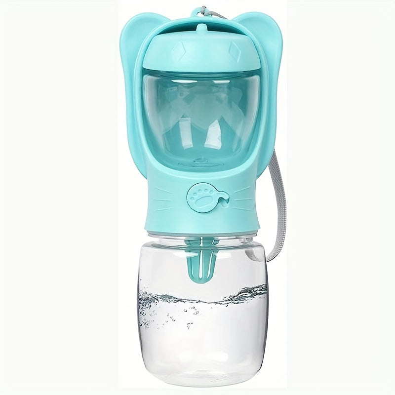 PetHydraLife 2-in-1 portable pet water bottle with food compartment - alternate product view 6
