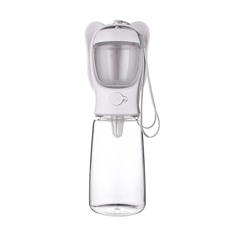PetHydraLife 2-in-1 portable pet water bottle with food compartment - alternate product view 12